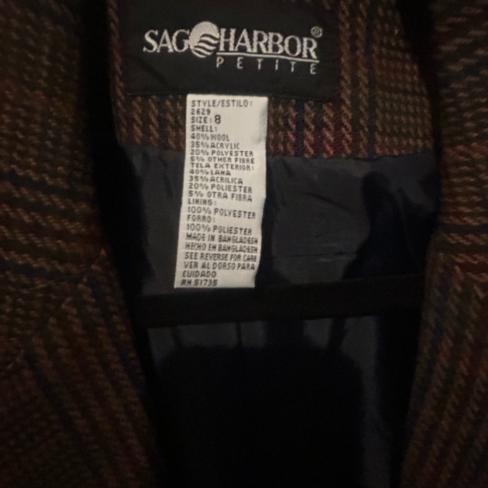 Vintage Tweed Sag Harbor Jacket - Picture 4 of 5